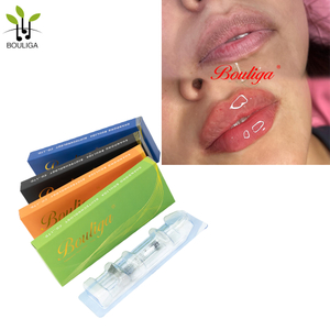 Bouliga 100% гиалуроновая кислота Без игл, Неинвазивный дермальный филлер для губ