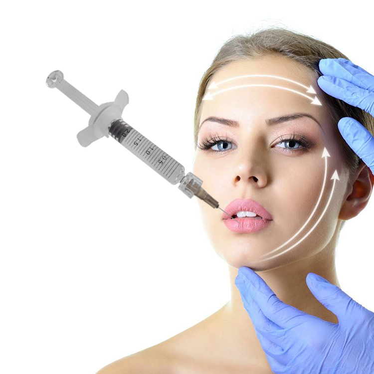 Инъекционный гель с гиалуроновой кислотой для увеличения губ и груди.